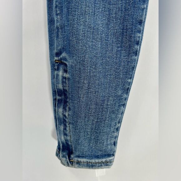 Anthropologie Pilcro High-Rise Ankle Zip Skinny Jeans Women's Size 28 - Picture 5 of 16